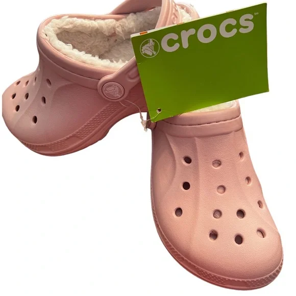 Cotton Candy Oatmeal Crocs CROCS Shoes Nwt Crocs Kids With Linen